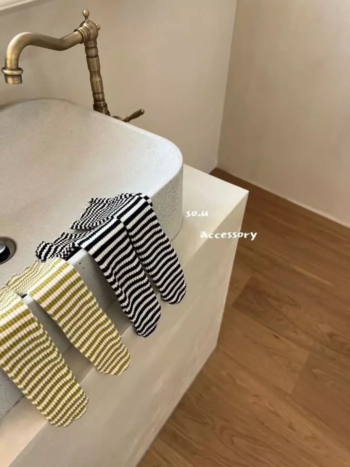 So U - Korean Children Fashion - #designkidswear - Stripes Socks