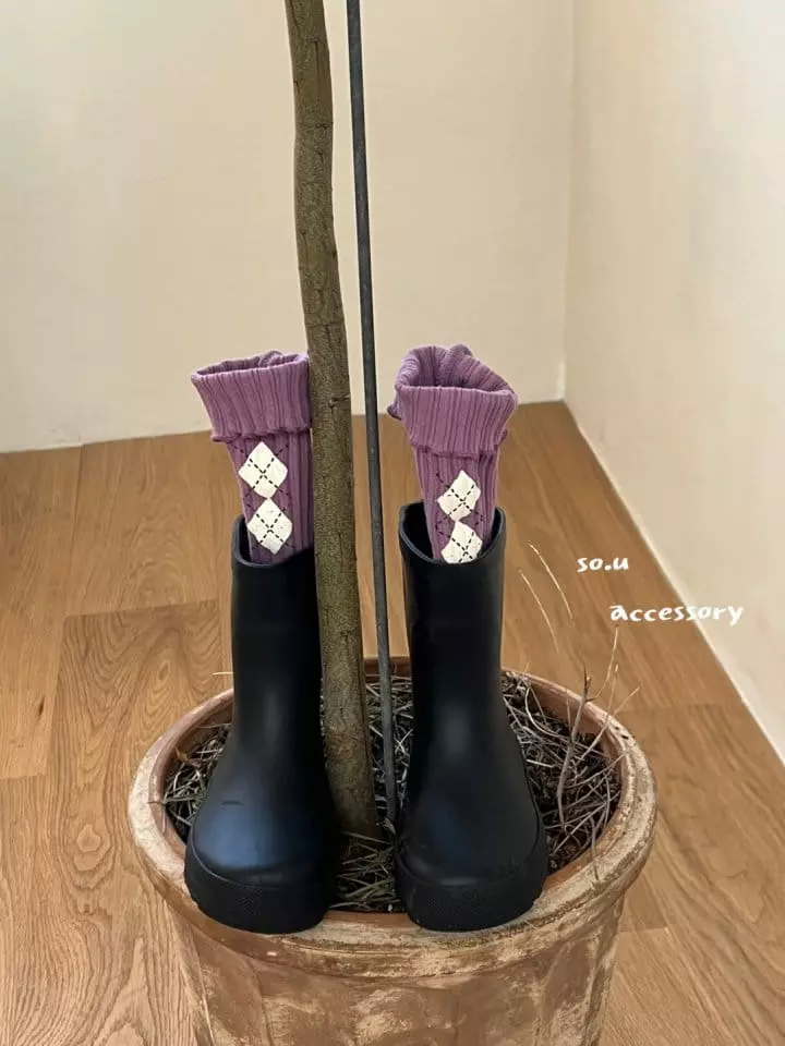So U - Korean Children Fashion - #kidsshorts - Argly Socks - 3