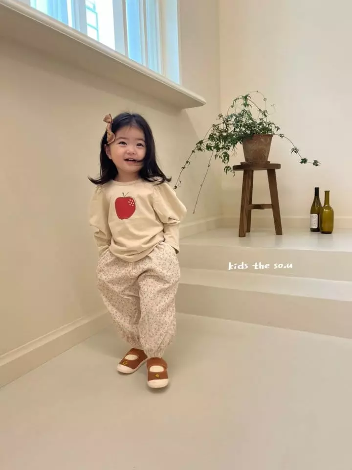 So U - Korean Children Fashion - #kidsshorts - Flower Pants