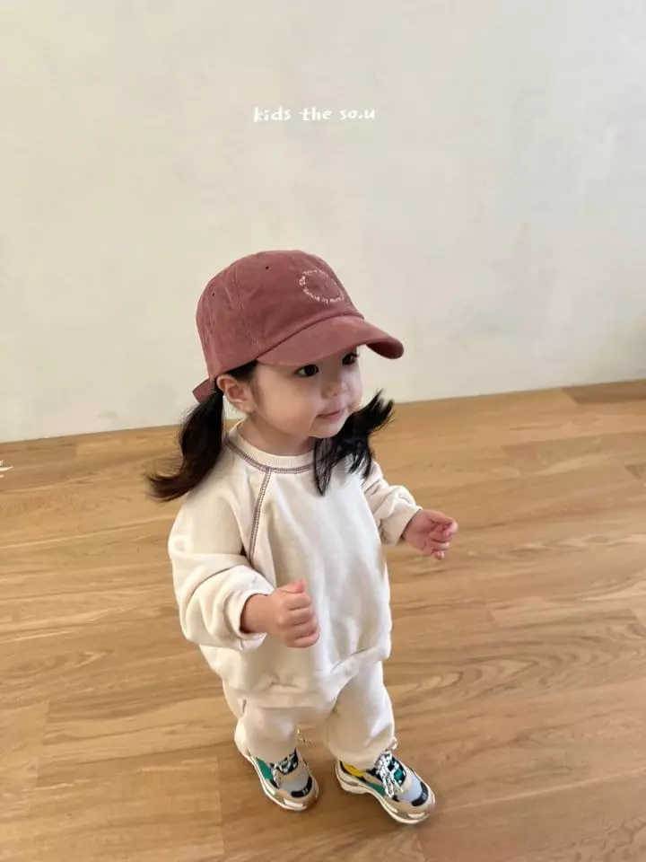 So U - Korean Children Fashion - #kidsstore - Raglan Chu Top Bottom Set - 12
