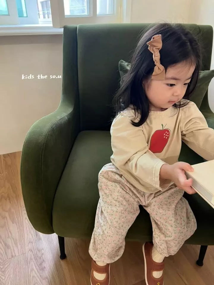 So U - Korean Children Fashion - #kidsstore - Apple Puff Tee - 3