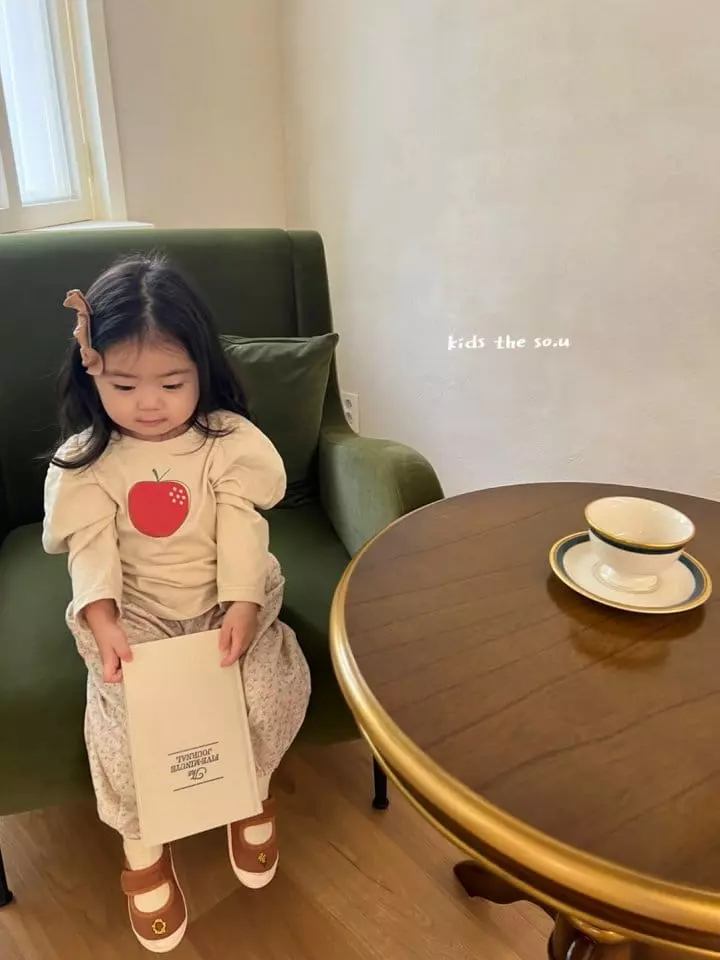 So U - Korean Children Fashion - #kidsstore - Apple Puff Tee - 4