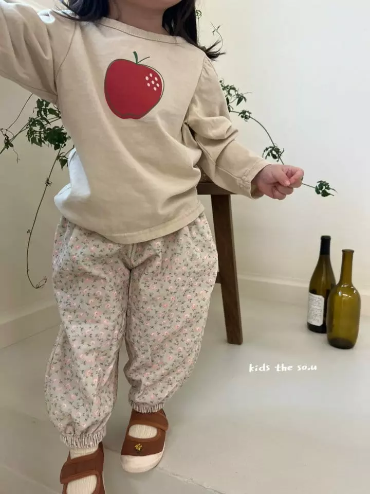 So U - Korean Children Fashion - #kidzfashiontrend - Flower Pants - 3