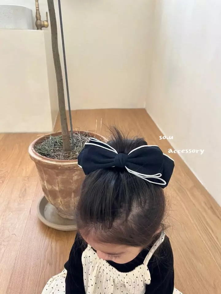 So U - Korean Children Fashion - #littlefashionista - Terry Hairpin - 5