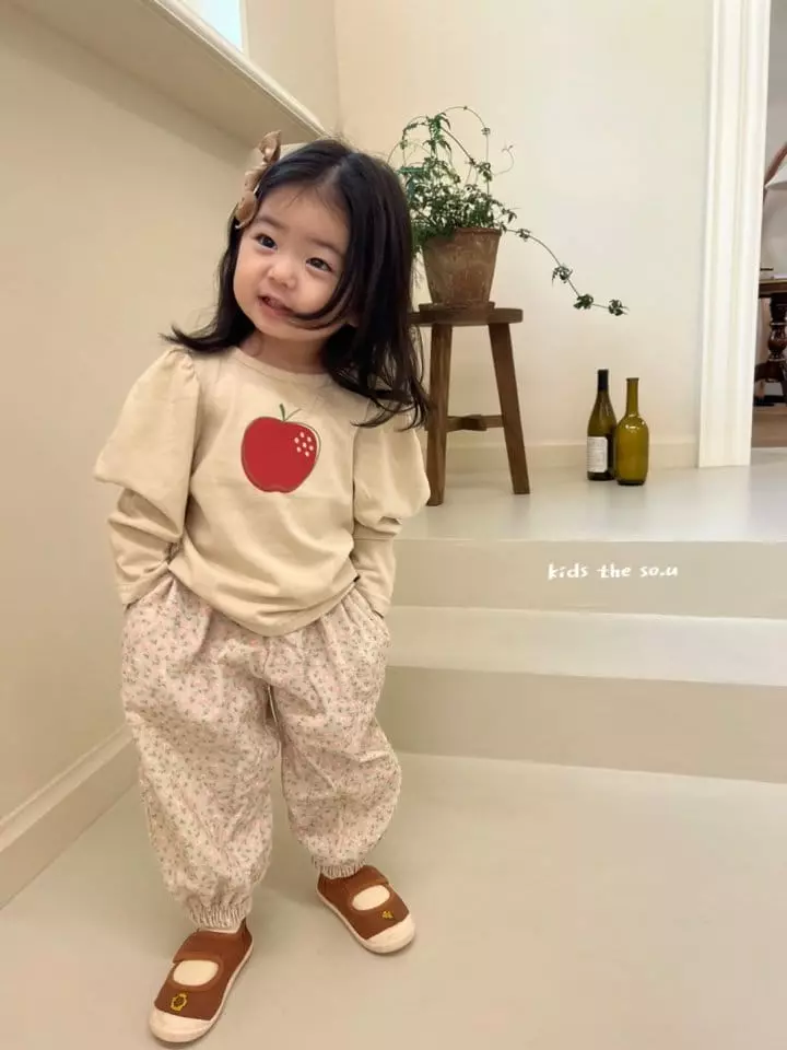 So U - Korean Children Fashion - #littlefashionista - Apple Puff Tee - 6