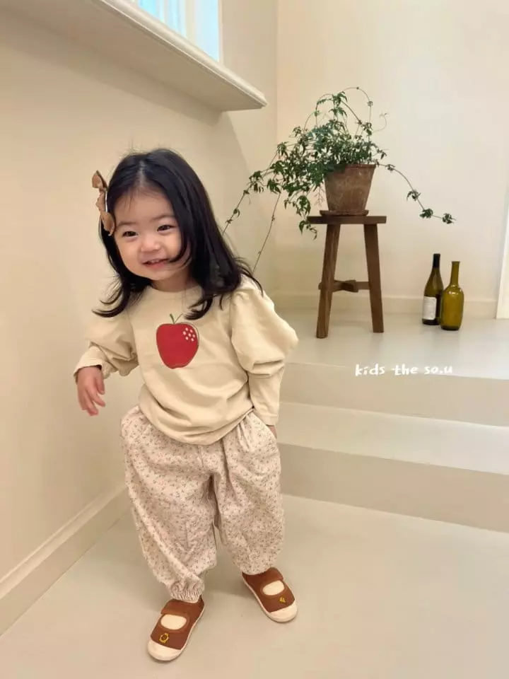 So U - Korean Children Fashion - #littlefashionista - Flower Pants - 5