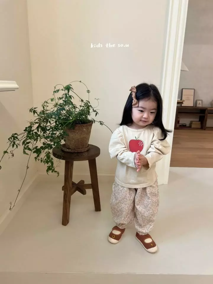So U - Korean Children Fashion - #magicofchildhood - Flower Pants - 6