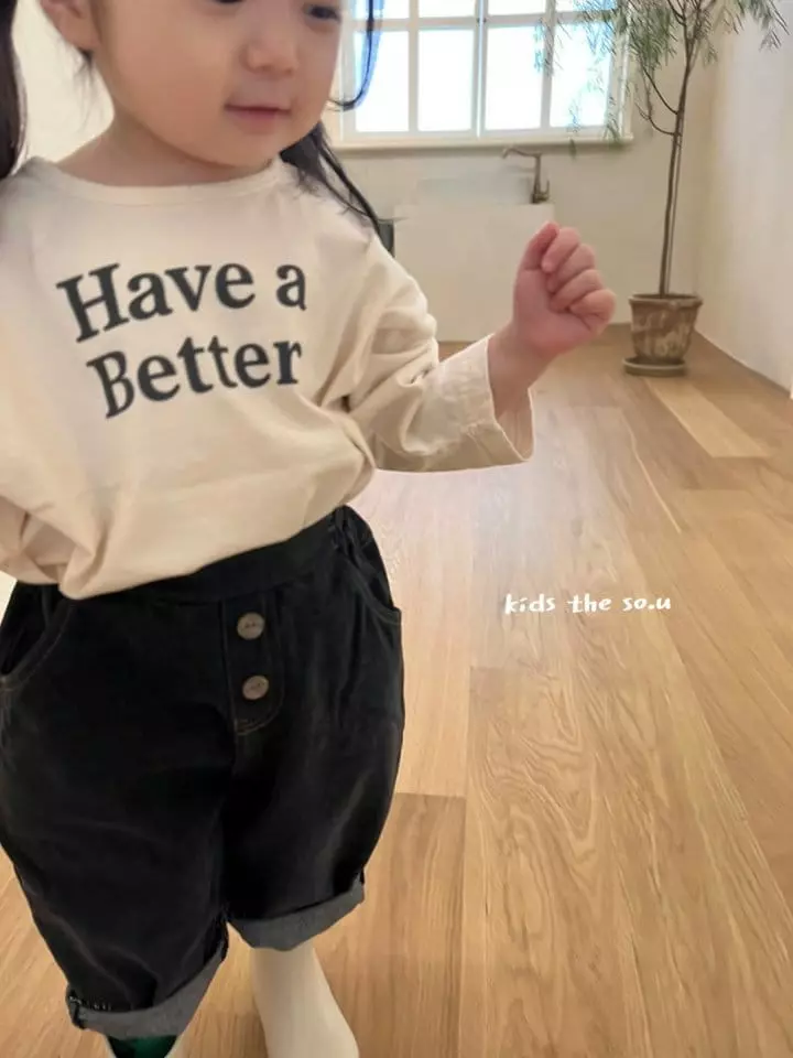 So U - Korean Children Fashion - #littlefashionista - Have A Long Tee - 4