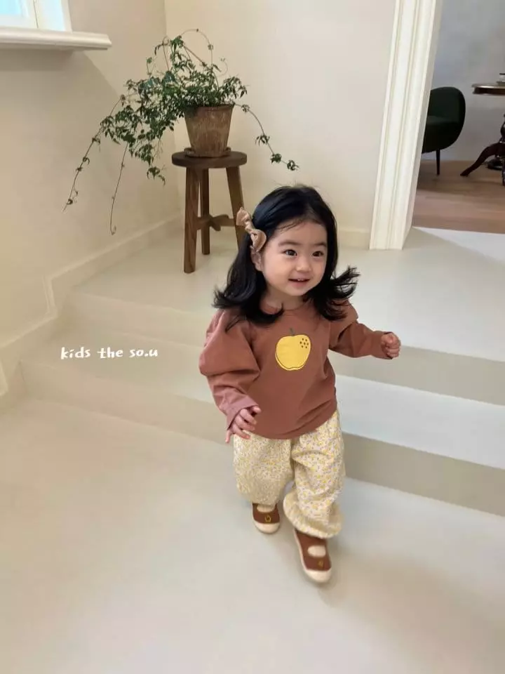 So U - Korean Children Fashion - #minifashionista - Apple Puff Tee - 8