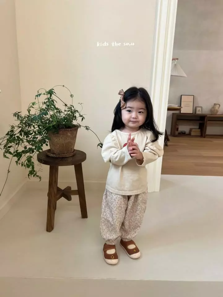 So U - Korean Children Fashion - #prettylittlegirls - Flower Pants - 8