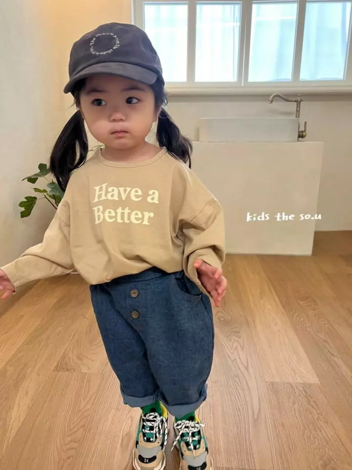 So U - Korean Children Fashion - #prettylittlegirls - Button Jeans - 7