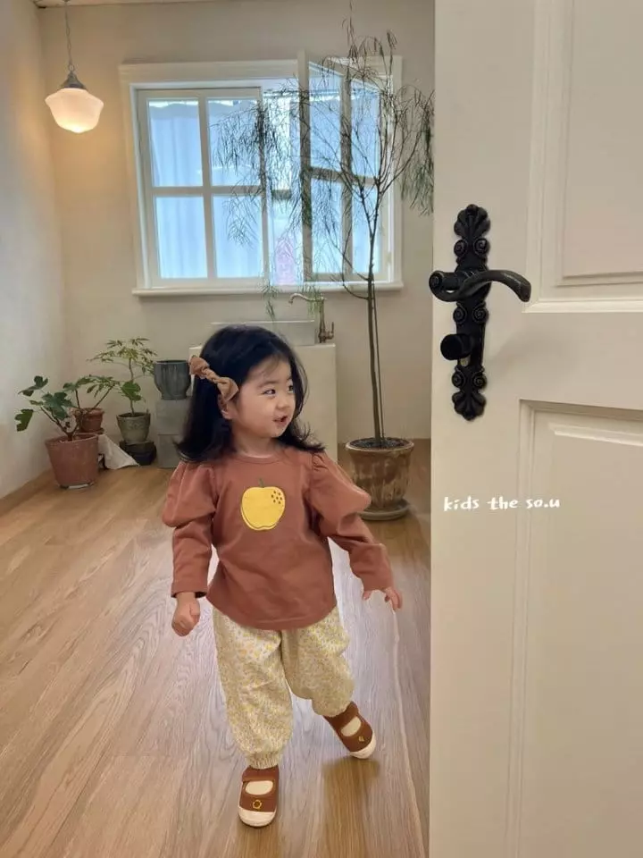 So U - Korean Children Fashion - #stylishchildhood - Apple Puff Tee - 12