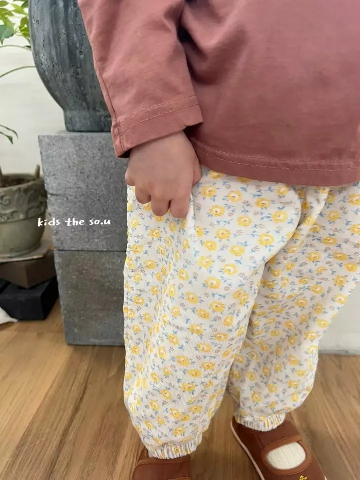 So U - Korean Children Fashion - #stylishchildhood - Flower Pants - 11