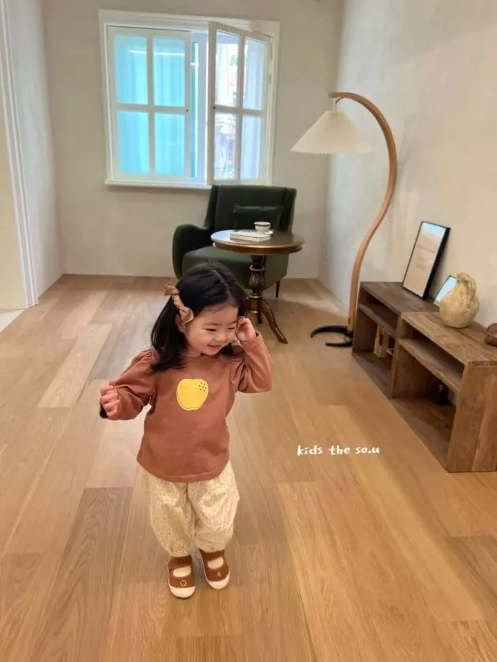 So U - Korean Children Fashion - #toddlerclothing - Apple Puff Tee - 11