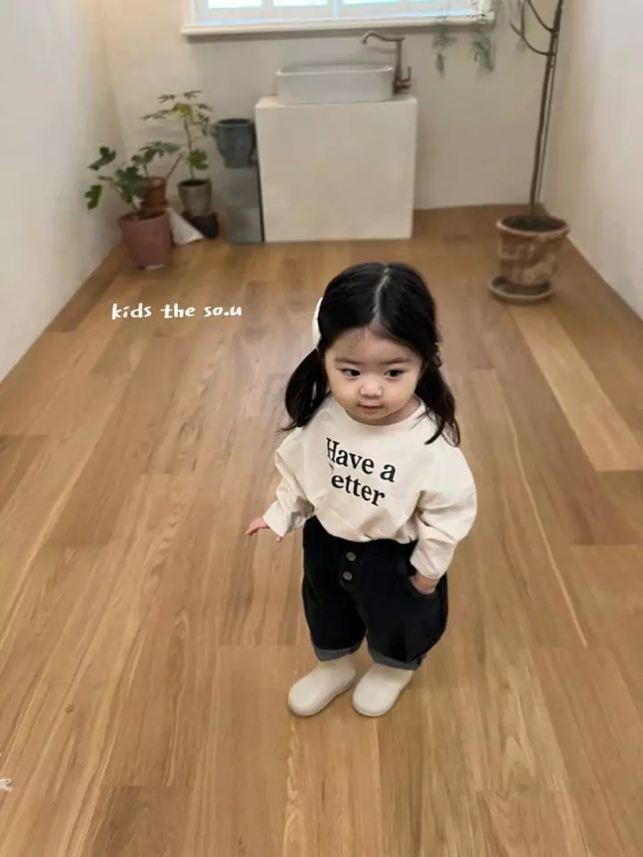 So U - Korean Children Fashion - #toddlerclothing - Have A Long Tee - 8
