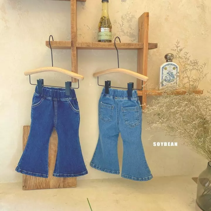 Soybean - Korean Children Fashion - #Kfashion4kids - Span Bootscut Jeans - 3