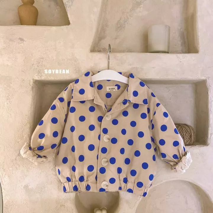 Soybean - Korean Children Fashion - #childofig - Mini Dot Jacket - 12