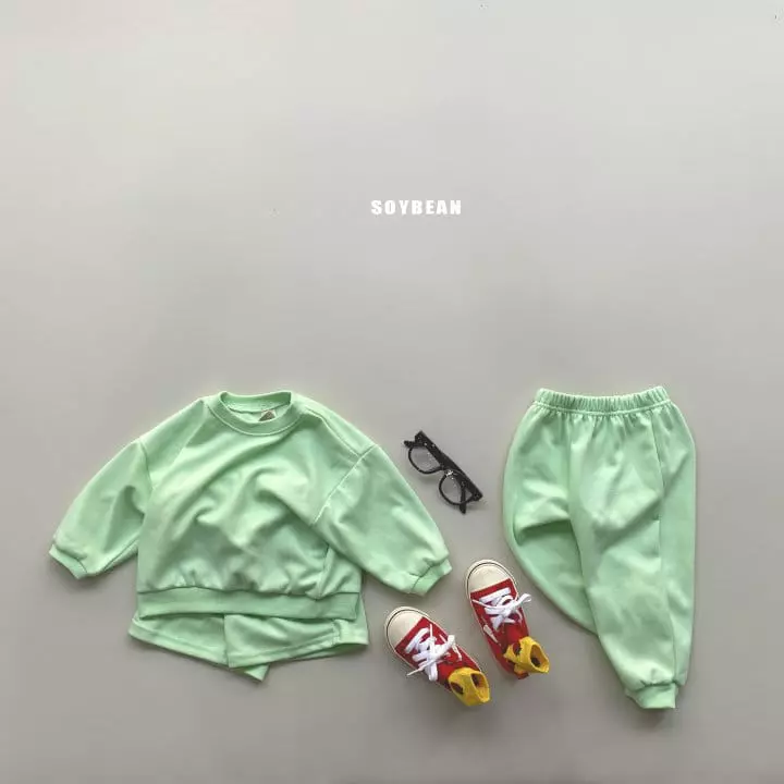 Soybean - Korean Children Fashion - #childofig - Top Pants Shorts Set - 4