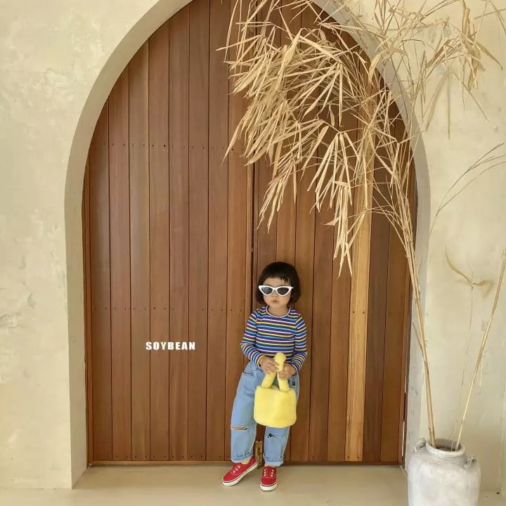 Soybean - Korean Children Fashion - #childofig - Bokgo Stripes Tee - 10