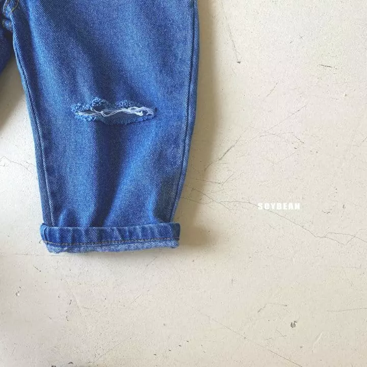 Soybean - Korean Children Fashion - #childofig - vintage Denim Jeans - 11