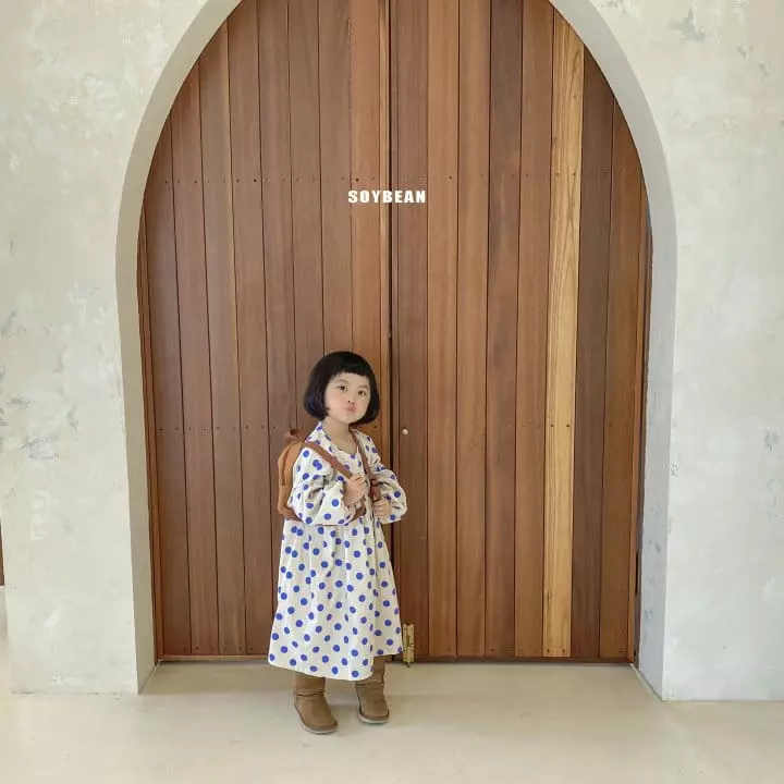 Soybean - Korean Children Fashion - #childrensboutique - Mini Dot One-piece - 11