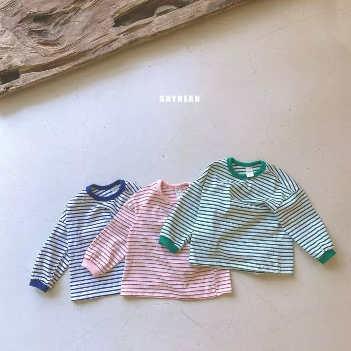 Soybean - Korean Children Fashion - #childofig - Layere Color Tee - 4