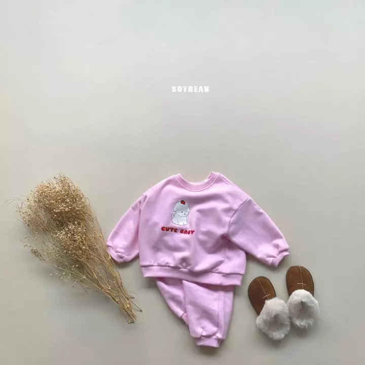 Soybean - Korean Children Fashion - #designkidswear - Cut Top Bottom Set - 2