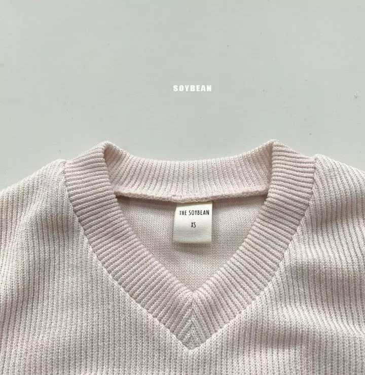 Soybean - Korean Children Fashion - #designkidswear - Cotton Candy Knit Vest - 9