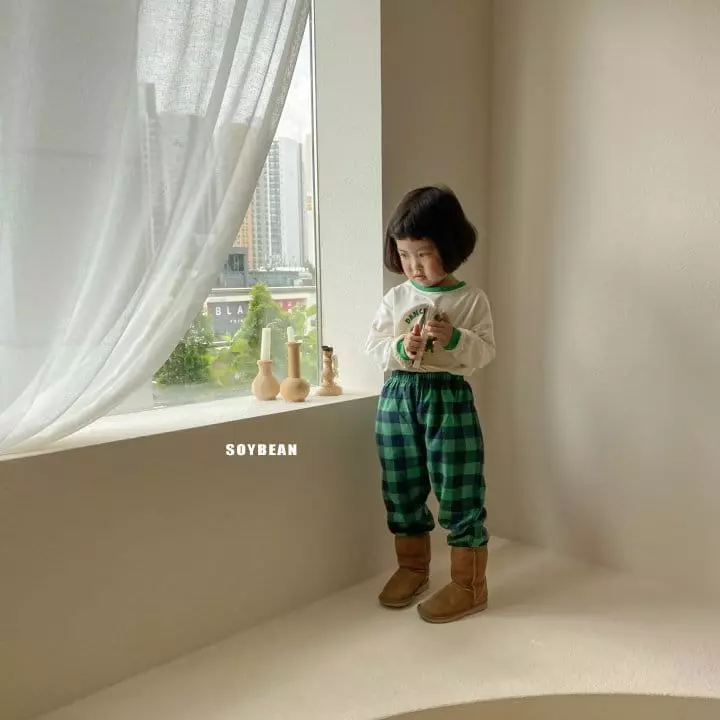 Soybean - Korean Children Fashion - #designkidswear - Dancing Bear Top Bottom Set - 7