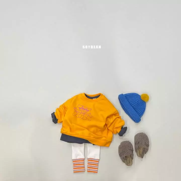Soybean - Korean Children Fashion - #designkidswear - Celeb Sweatshirt - 3