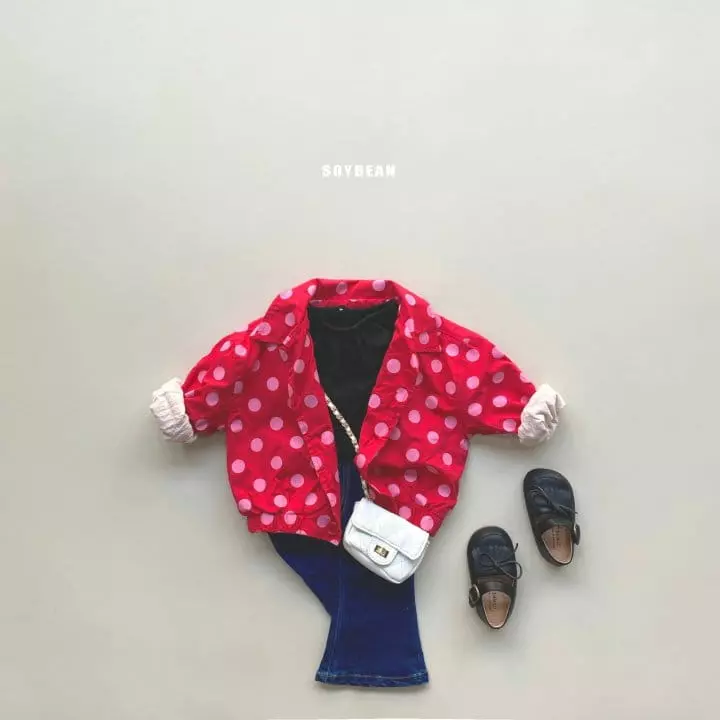 Soybean - Korean Children Fashion - #designkidswear - Frill Collar Tee - 4