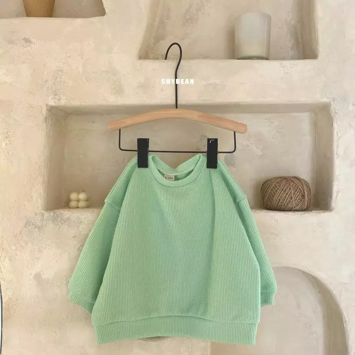 Soybean - Korean Children Fashion - #discoveringself - Cotton Candy Knit Round Tee - 11