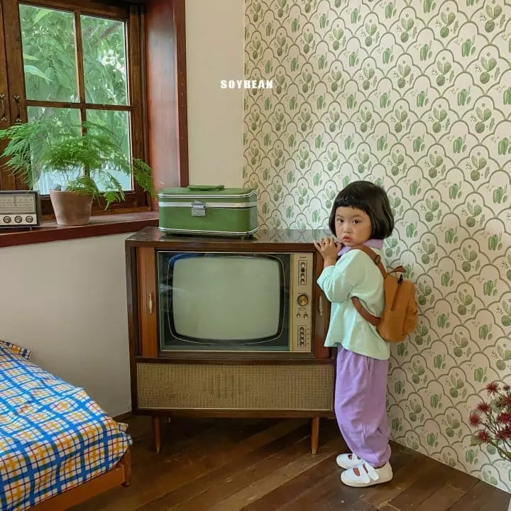 Soybean - Korean Children Fashion - #discoveringself - Terry Top Bottom Set - 9