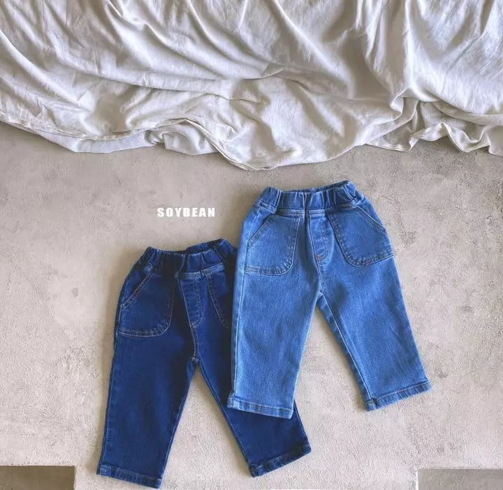 Soybean - Korean Children Fashion - #discoveringself - Span Pocket Pants - 5