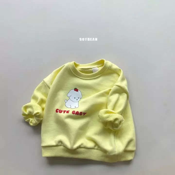 Soybean - Korean Children Fashion - #discoveringself - Cut Top Bottom Set - 4