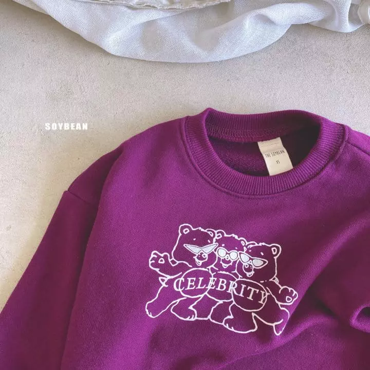 Soybean - Korean Children Fashion - #fashionkids - Celeb Sweatshirt - 5