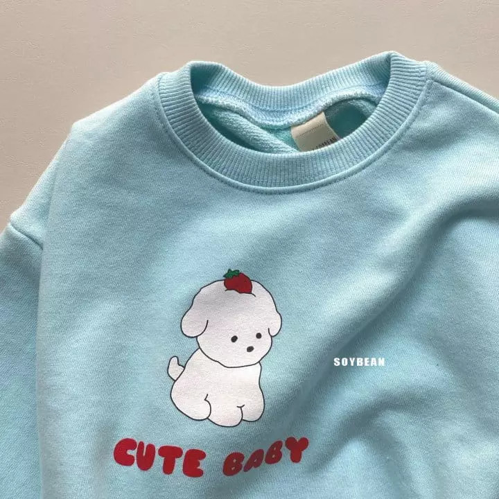 Soybean - Korean Children Fashion - #kidsshorts - Cut Top Bottom Set - 5