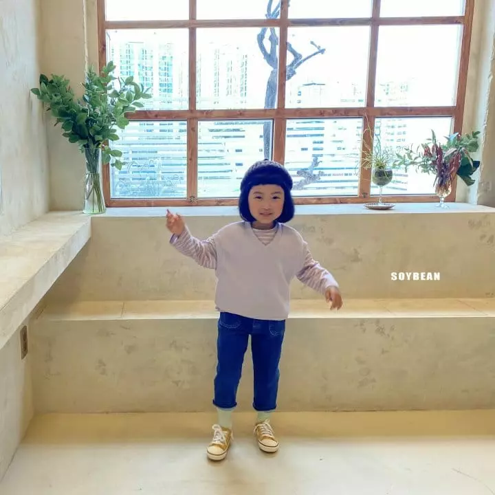 Soybean - Korean Children Fashion - #kidsshorts - Cotton Candy Knit Vest - 12