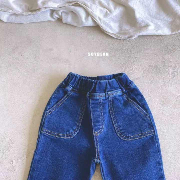 Soybean - Korean Children Fashion - #kidsshorts - Span Pocket Pants - 7