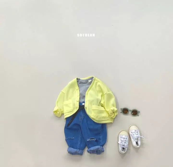 Soybean - Korean Children Fashion - #kidsshorts - vintage Denim Jeans - 3