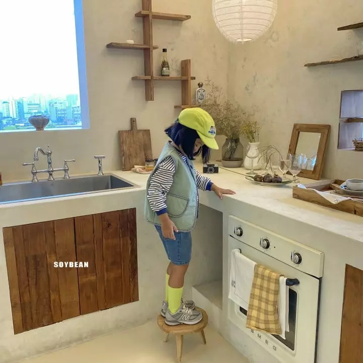 Soybean - Korean Children Fashion - #kidsstore - Layere Color Tee - 9