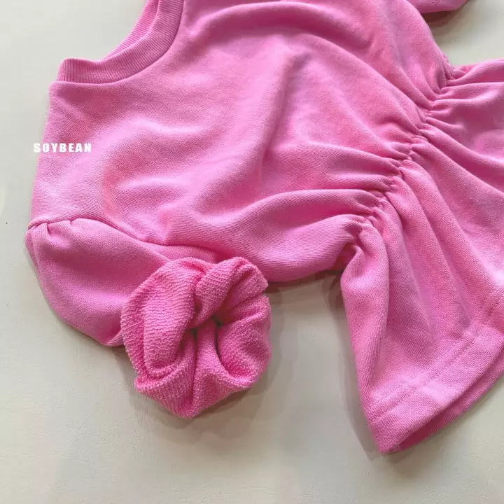 Soybean - Korean Children Fashion - #kidsshorts - Lovely Top Bottom Set - 4