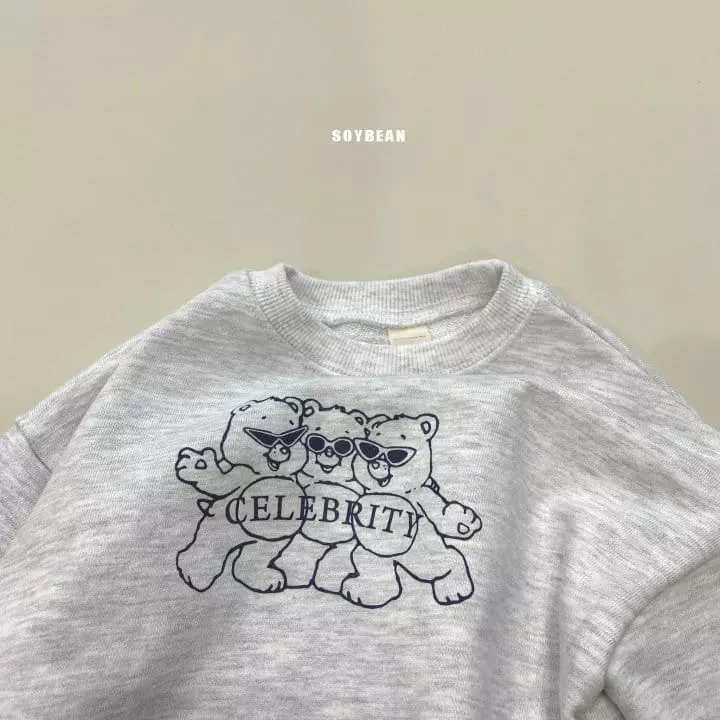 Soybean - Korean Children Fashion - #kidsstore - Celeb Sweatshirt - 7