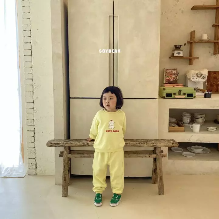 Soybean - Korean Children Fashion - #kidzfashiontrend - Cut Top Bottom Set - 7