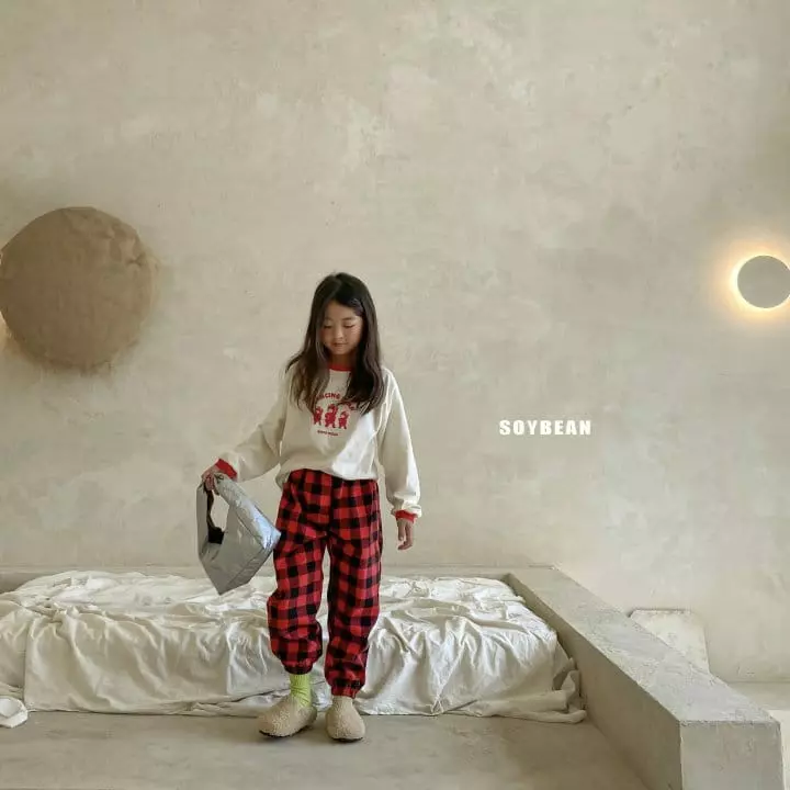 Soybean - Korean Children Fashion - #kidzfashiontrend - Dancing Bear Top Bottom Set - 12