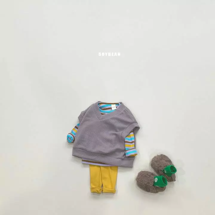 Soybean - Korean Children Fashion - #littlefashionista - Bokgo Stripes Tee - 3