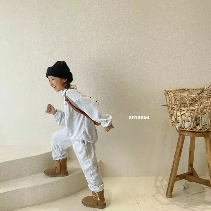 Soybean - Korean Children Fashion - #littlefashionista - Chery Collar Top Bottom Set - 9
