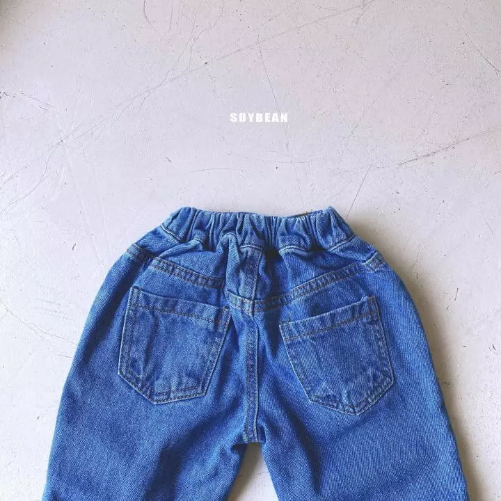 Soybean - Korean Children Fashion - #littlefashionista - vintage Denim Jeans - 7