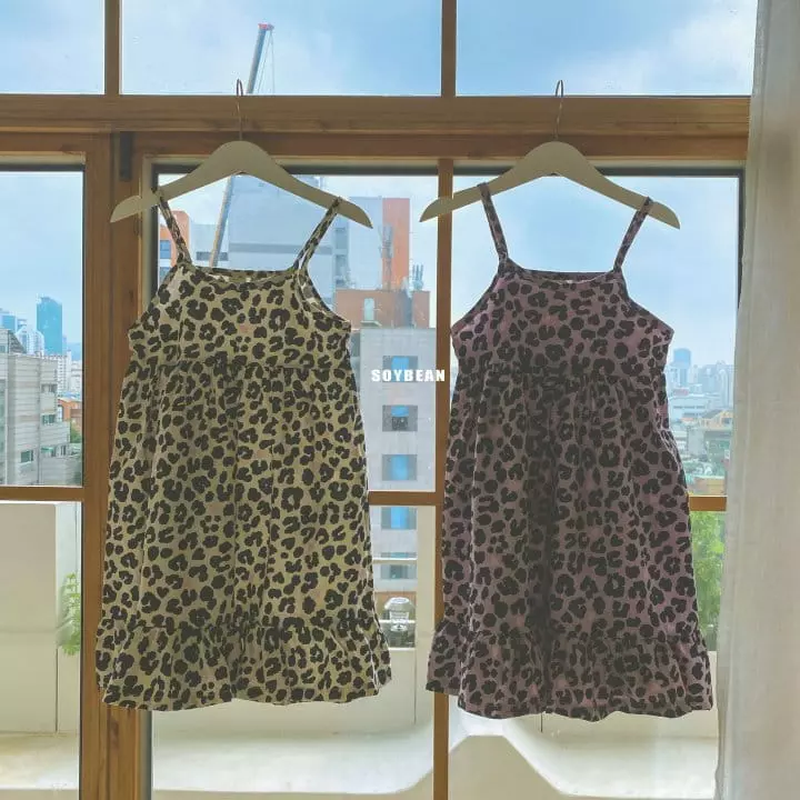 Soybean - Korean Children Fashion - #magicofchildhood - Leopard Bustier - 7