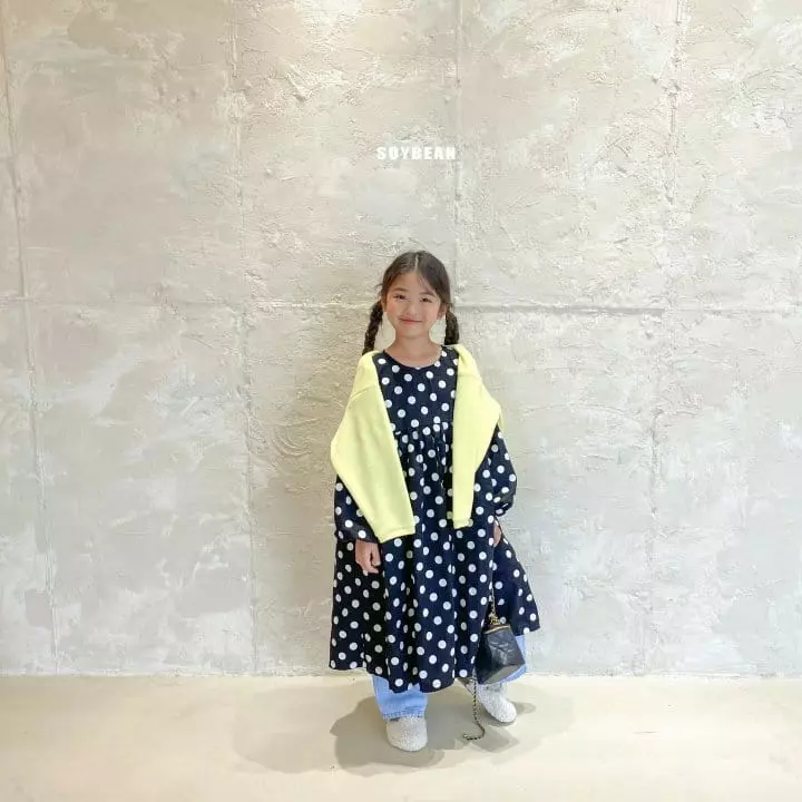 Soybean - Korean Children Fashion - #minifashionista - Mini Dot One-piece - 7